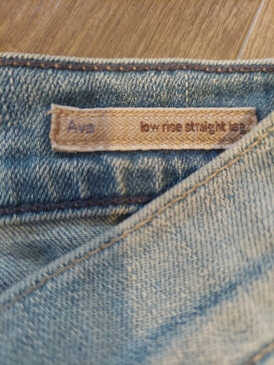 Citizens of Humanity Ava Low-Rise Straight Leg Jeans Size 28 - Picture 9 of 14